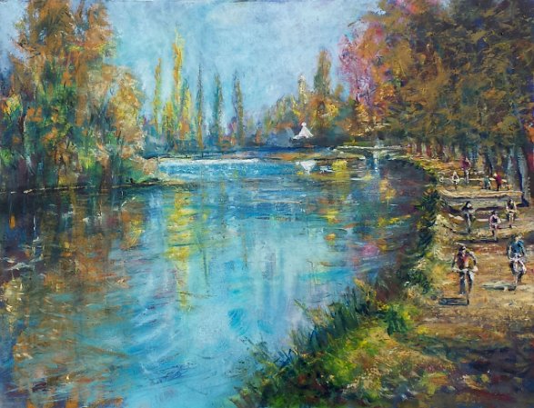 Paysages Des paysages, peintures de Dany Wattier, à l'huile ou à l'acrylique et quelques pastels